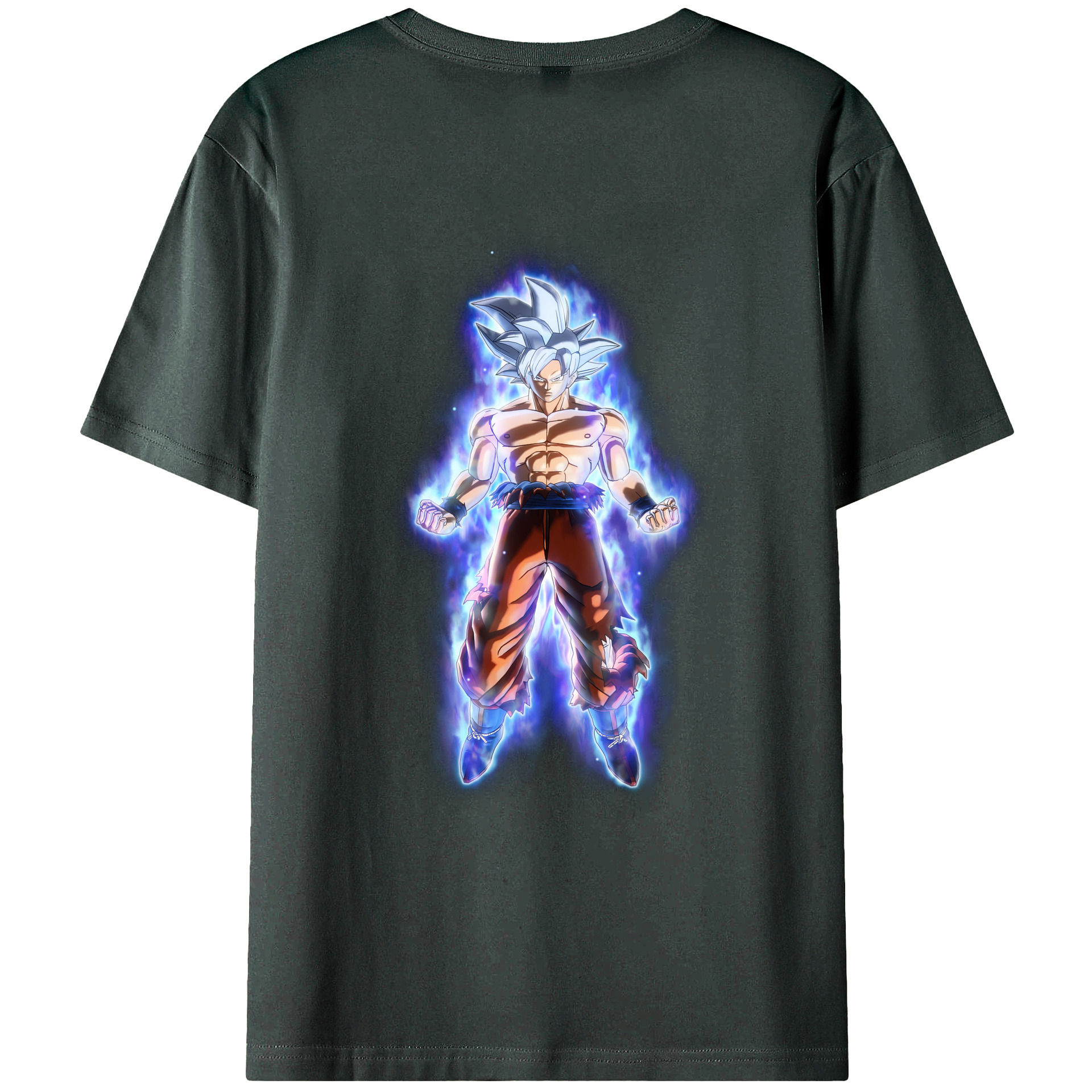 （画像用） ドラゴンボール 孫悟空（そん ごくう）Son Goku カカロット DRAGON BALL Kakarotto 綿100％ メンズ半袖Tシャツ（バックプリント） 通気性